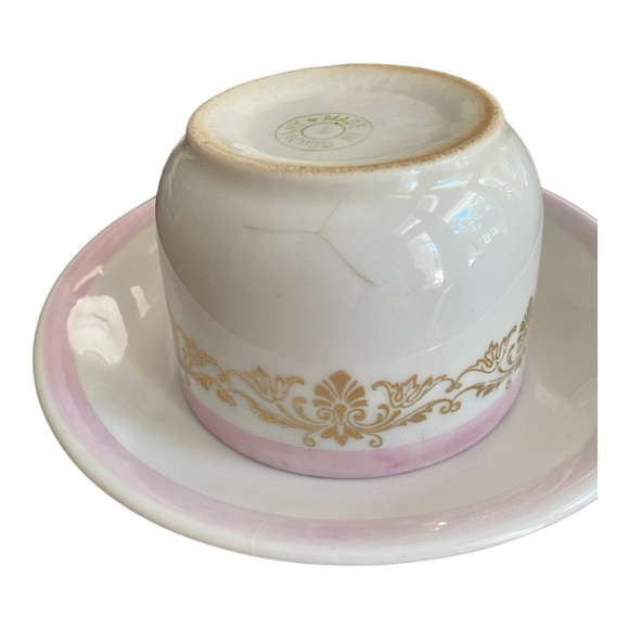 Antique cup and saucer made in Germany. - Picture 9 of 9
